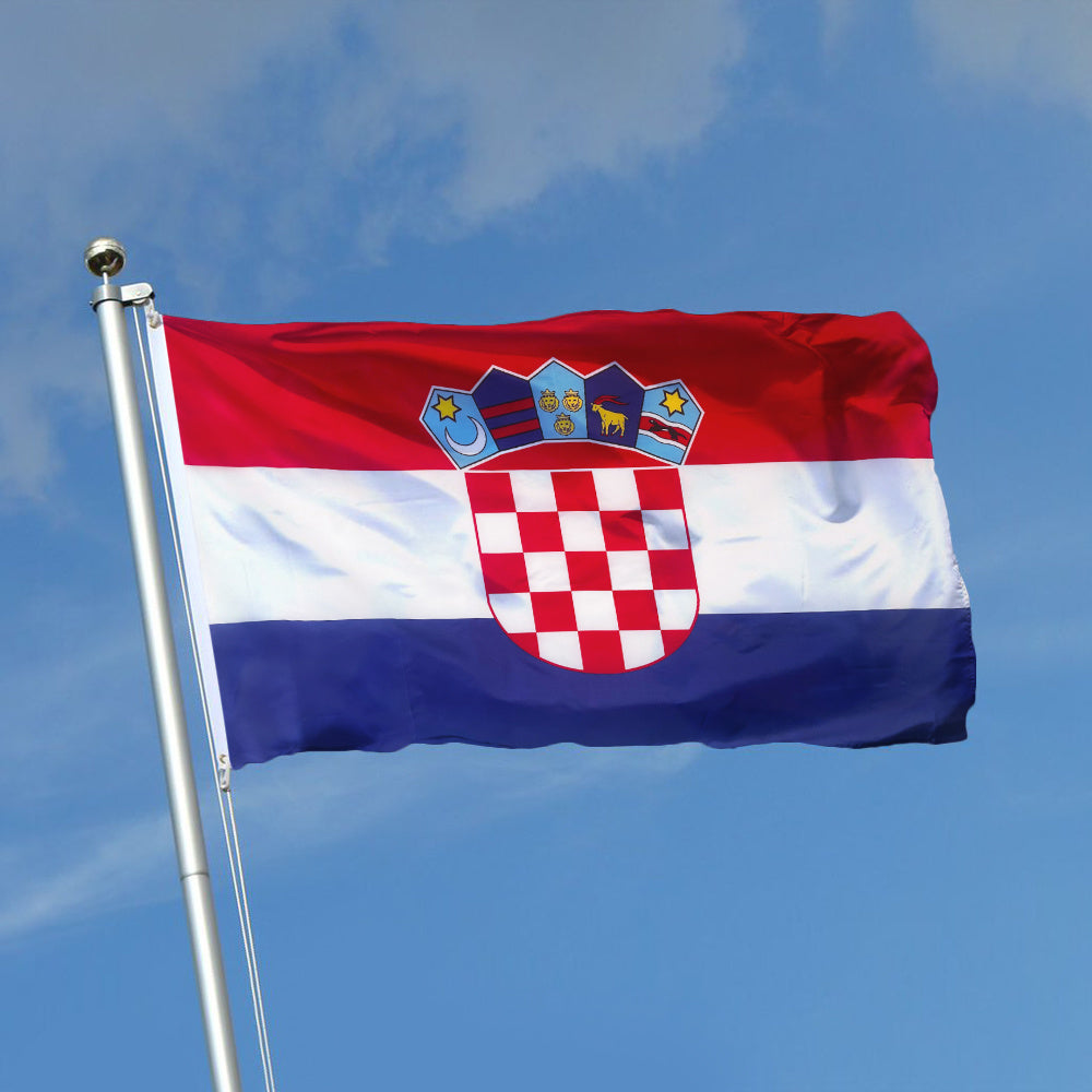 Croatia Soccer Fan Flag - World Cup 2026