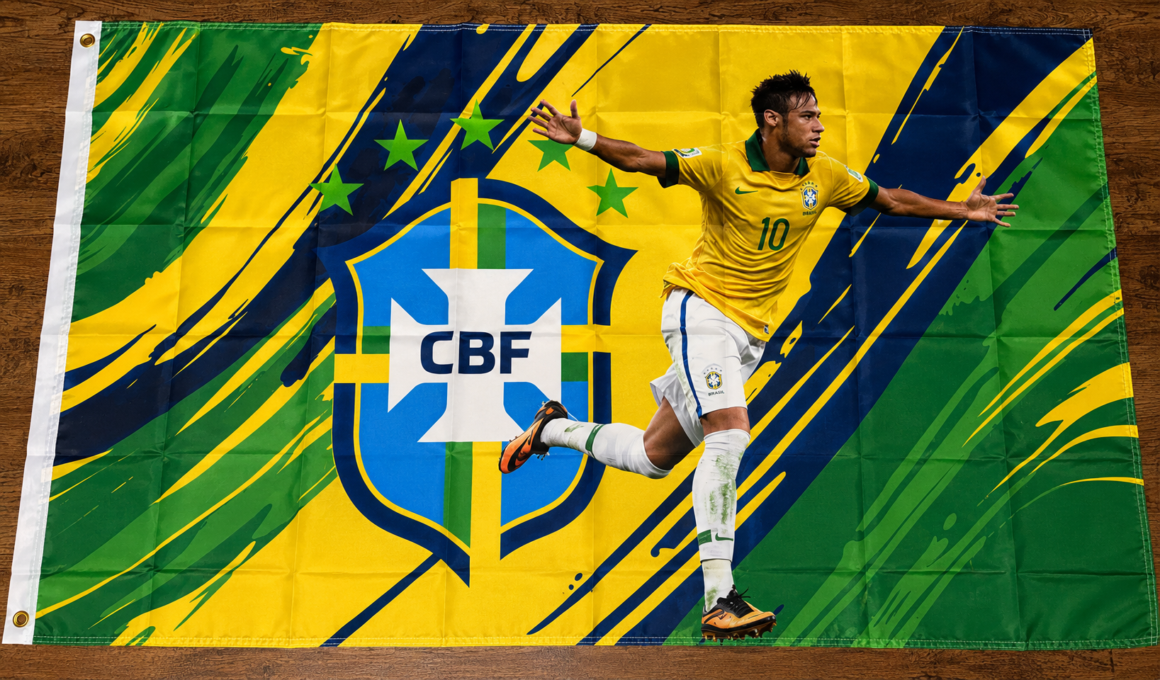 Brazil Soccer Fan Flag – World Cup 2026