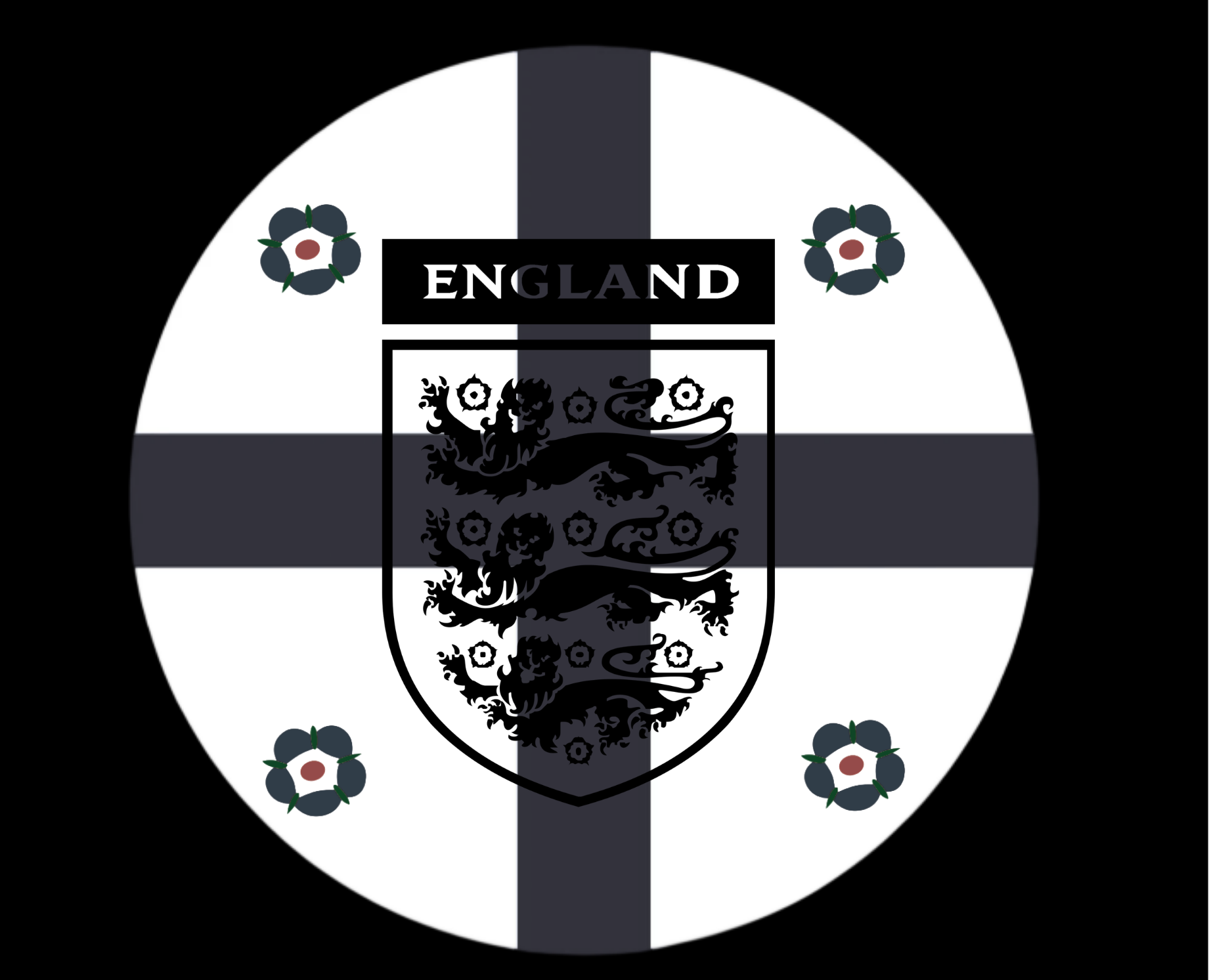 England Soccer Fan Sticker – World Cup 2026