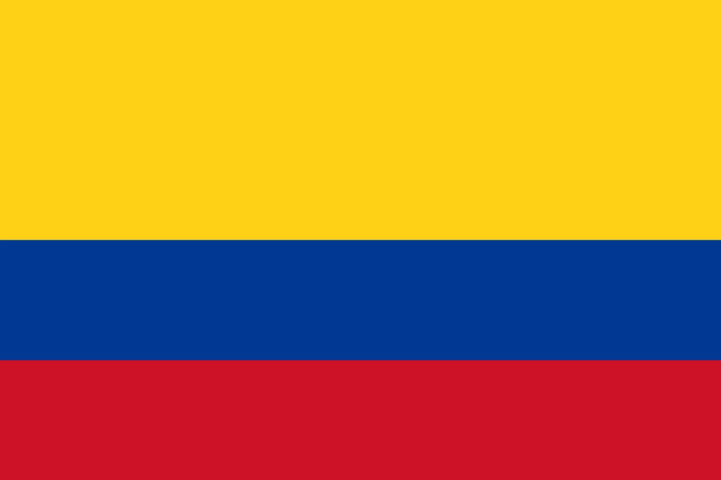 Colombia Soccer Fan Flag - World Cup 2026