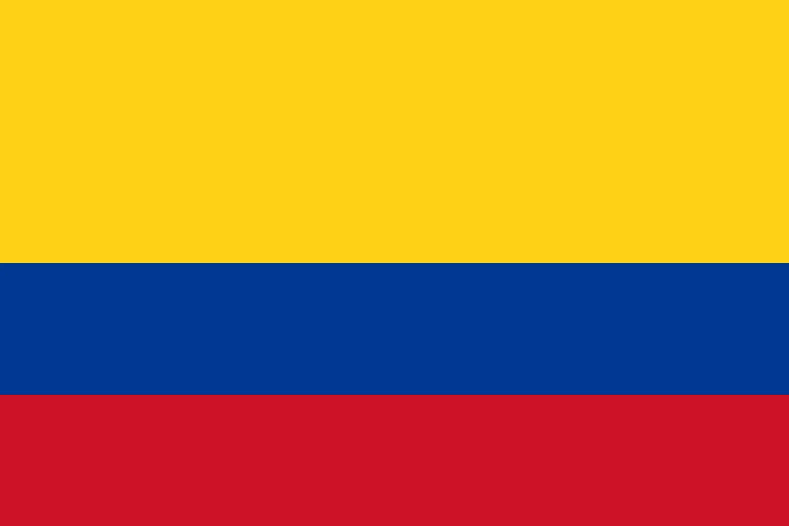 Colombia Soccer Fan Flag - World Cup 2026