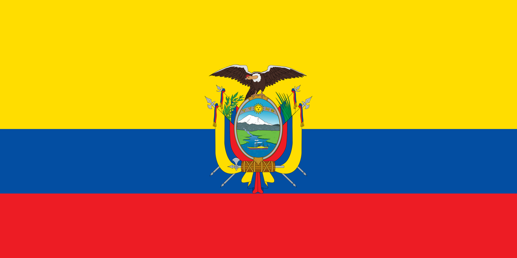Ecuador Soccer Fan Flag - World Cup 2026
