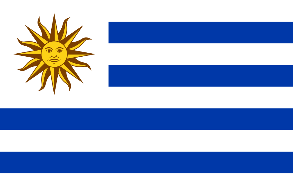 Uruguay Soccer Fan Flag - World Cup 2026