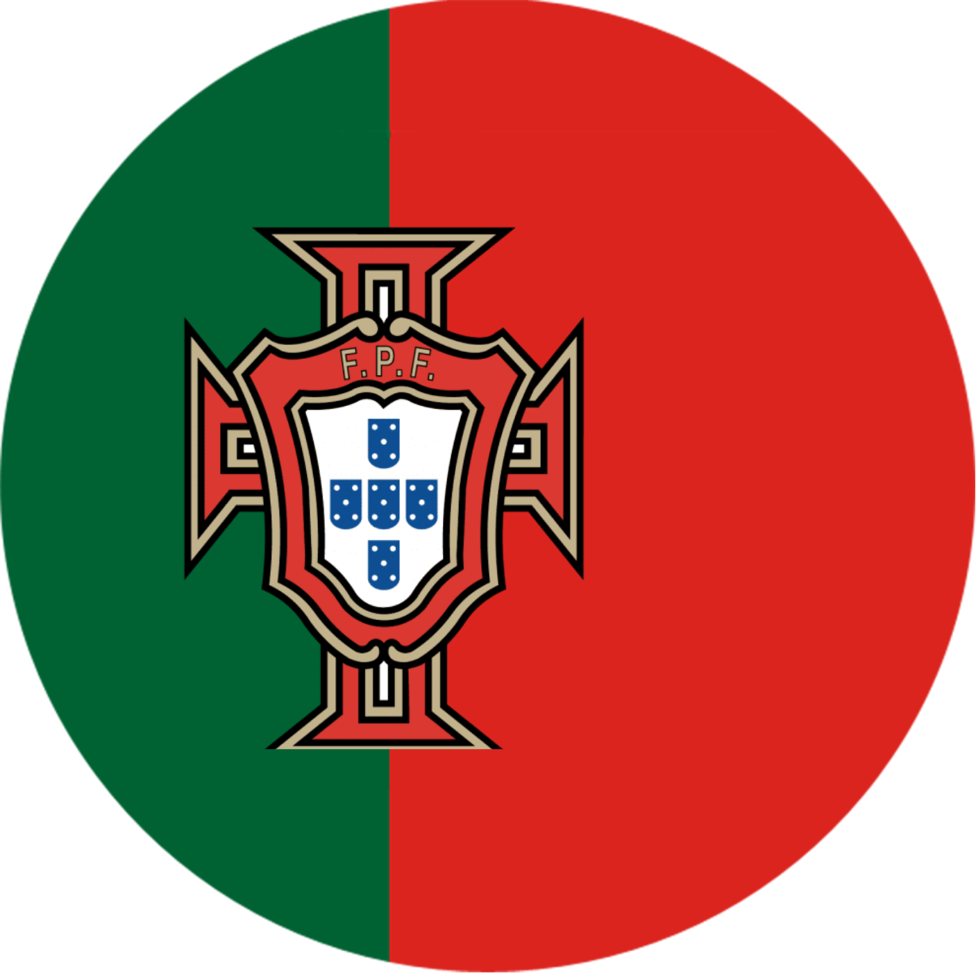 Portugal Soccer Fan Sticker – World Cup 2026