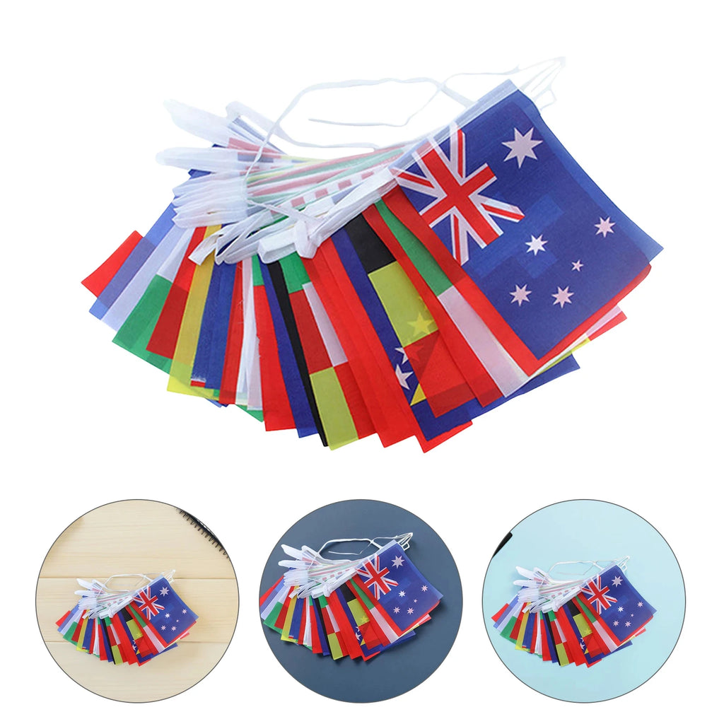 2026 Football Cup Small Hanging Flags