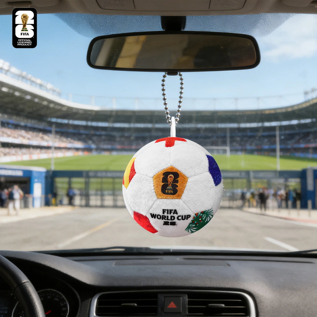 Official 2026 FIFA World Cup Soccer Ball Plush Keychain
