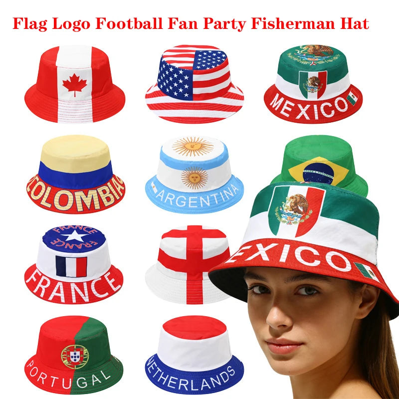 Countries National Flag Bucket Hat