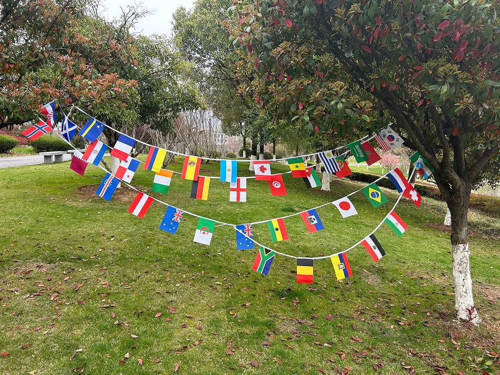 2026 Football Cup Small Hanging Flags