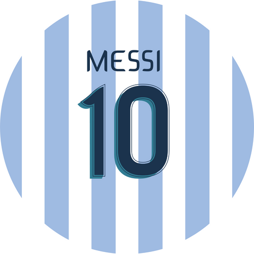 Argentina Soccer Fan Sticker – World Cup 2026