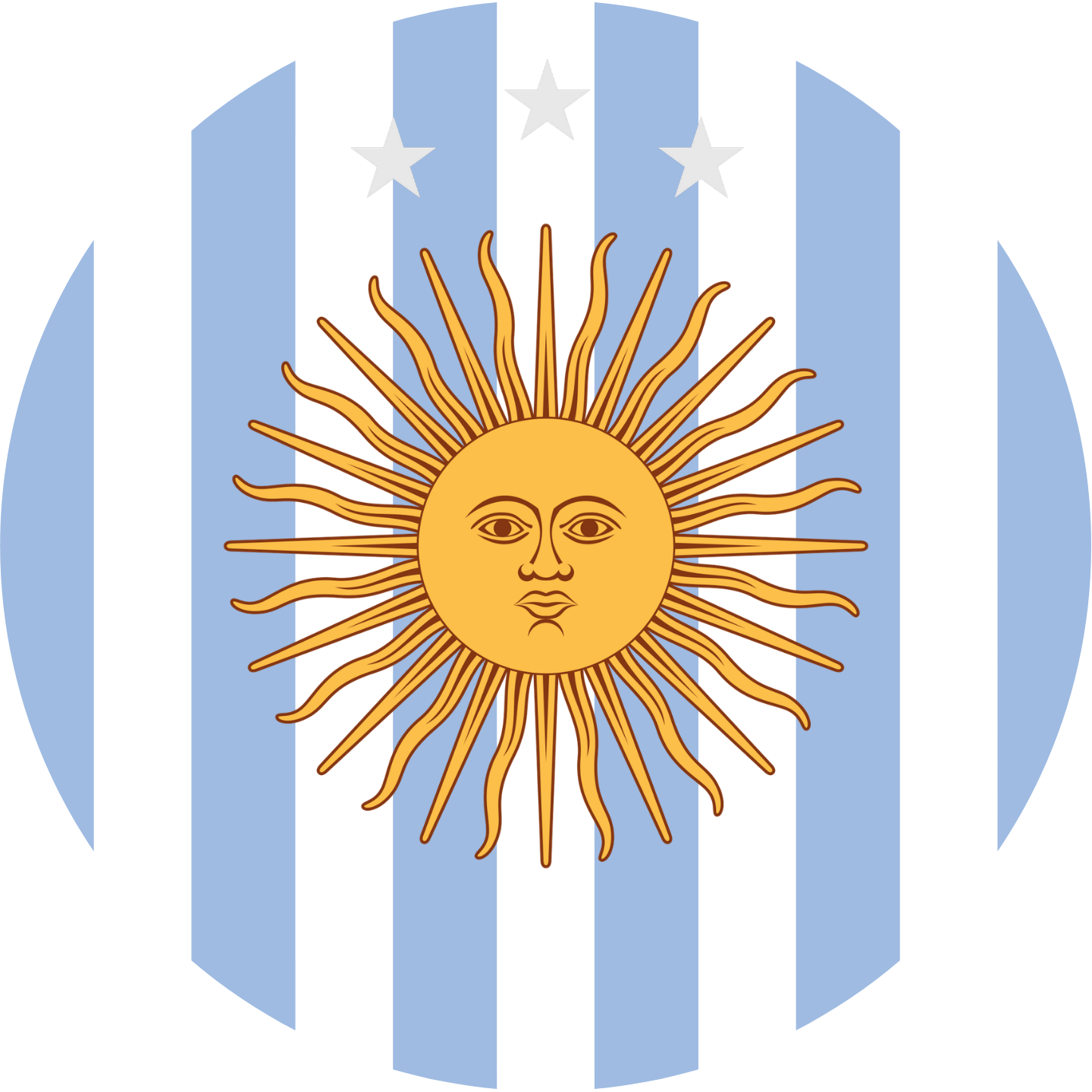 Argentina Soccer Fan Sticker – World Cup 2026