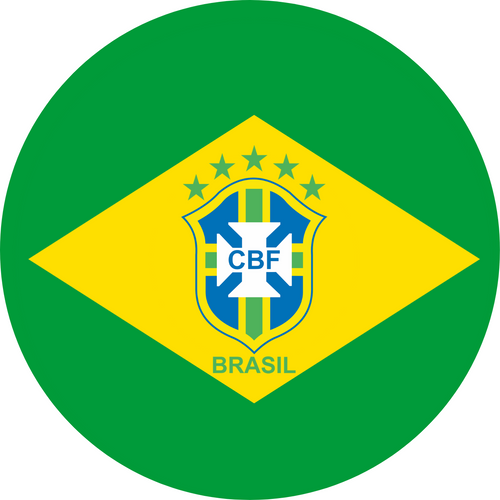 Brazil Soccer Fan Sticker – World Cup 2026