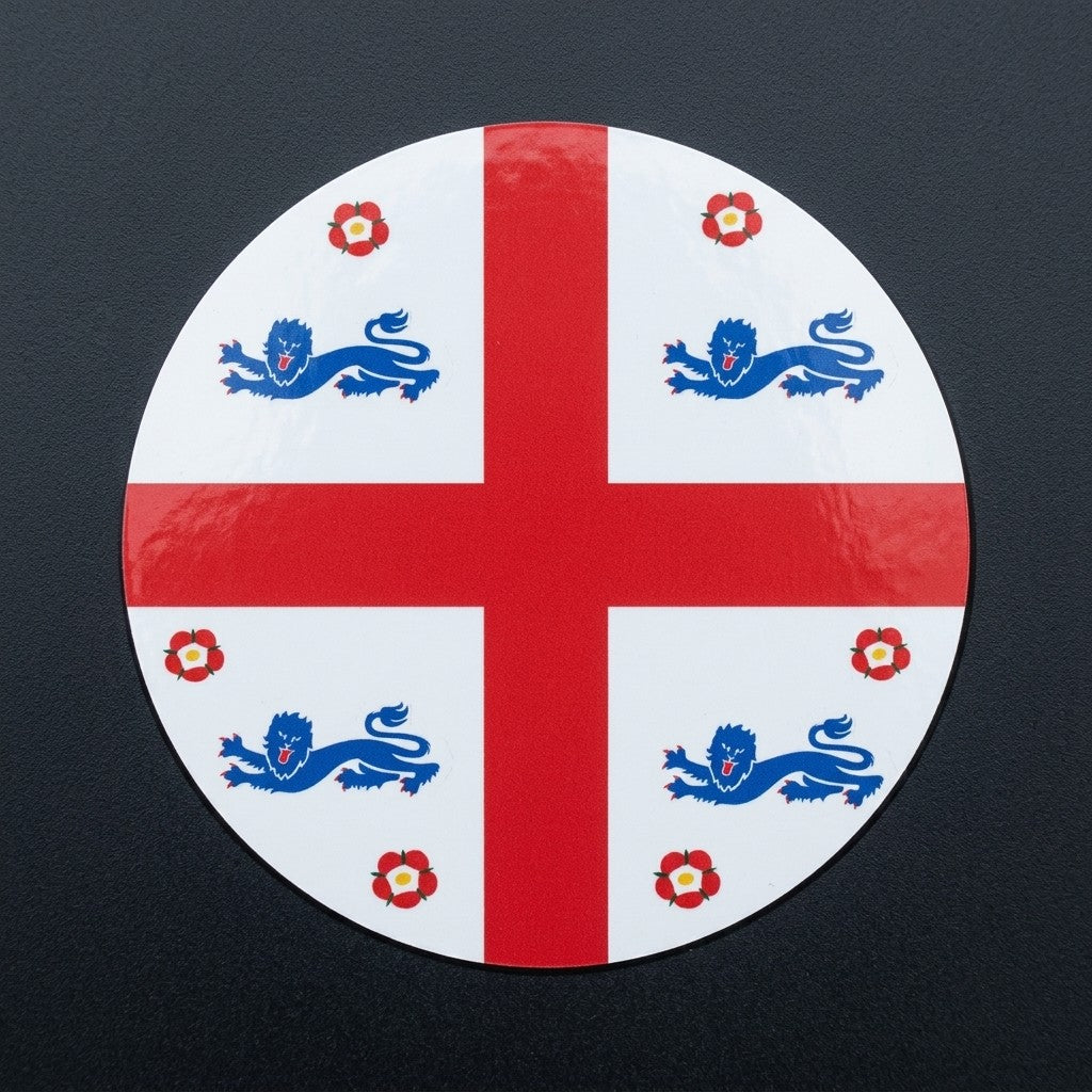 England Soccer Fan Sticker – World Cup 2026